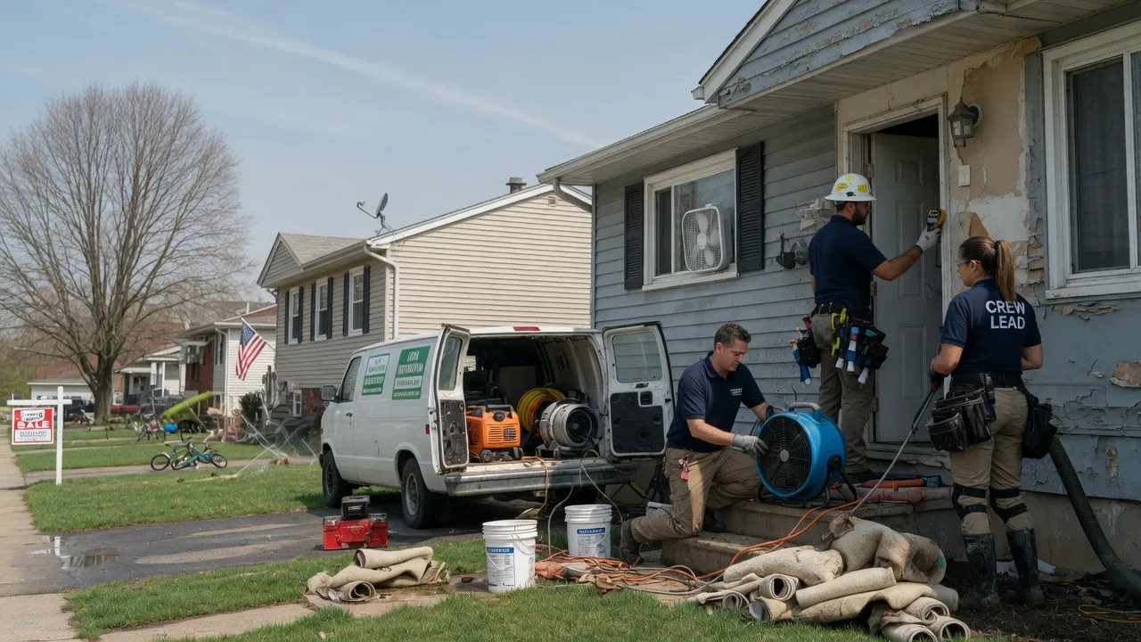 Flood Cleanup in Davy, WV near me